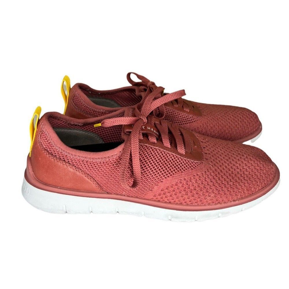 Womens Cole Haan Generation Zerogrand Stitchlite Mauve Knit Athletic Shoes 8.5